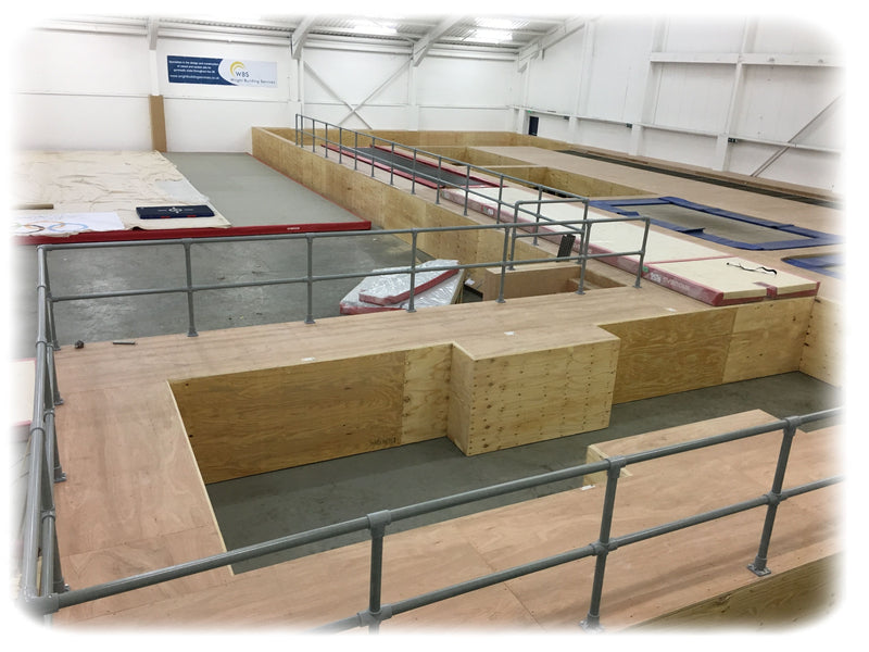 4 Way Connector - Middle Corner - UK Gym Pits