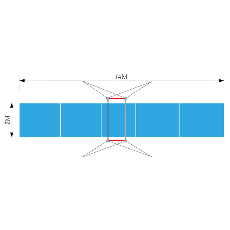 Asymmetric Bars Landing Mats - UK Gym Pits