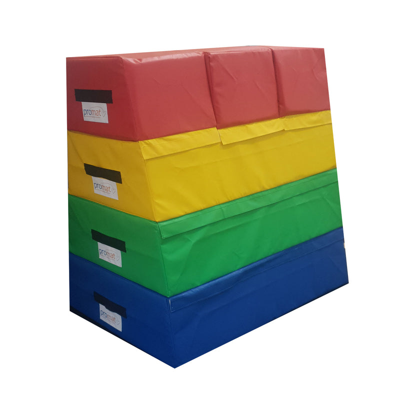 Foam Vault Box - 4 Tiered, Triple Top - UK Gym Pits