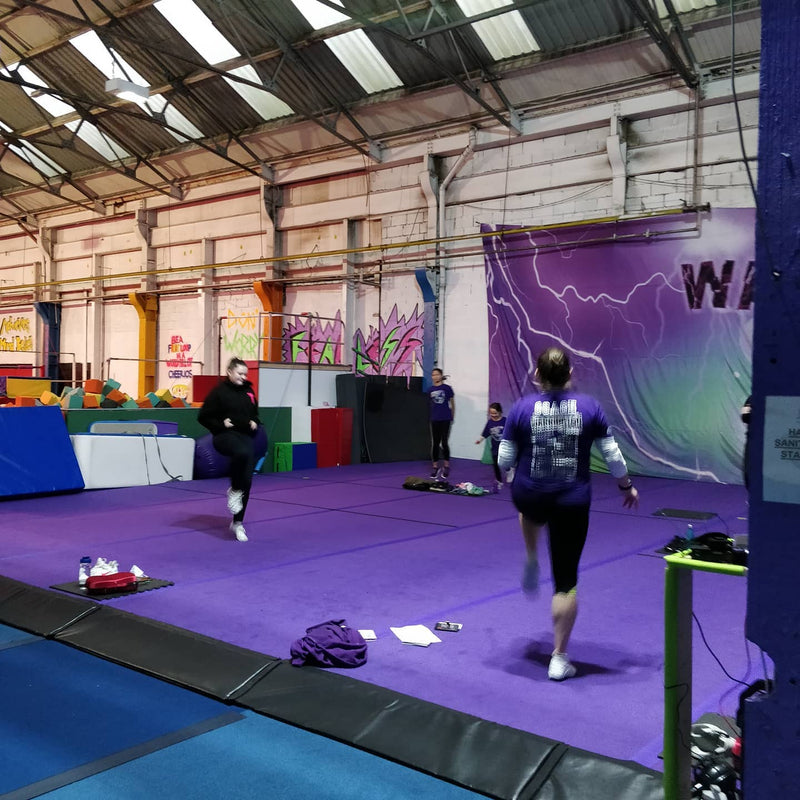 Gymnastics Sprung Floor - 12.8m by 12.8m (42' by 42')
